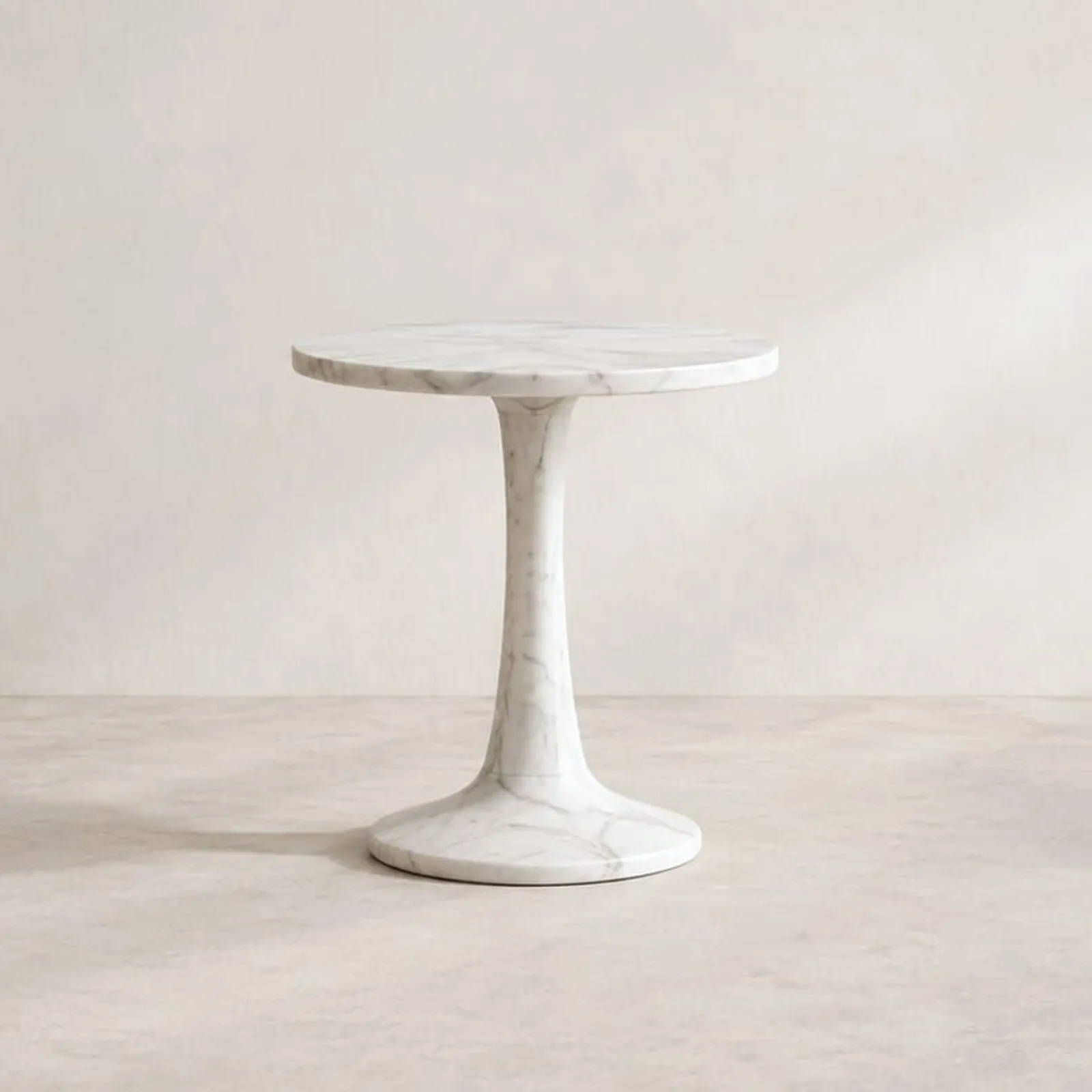 Table d’appoint Myr blanc craie - miniature 1