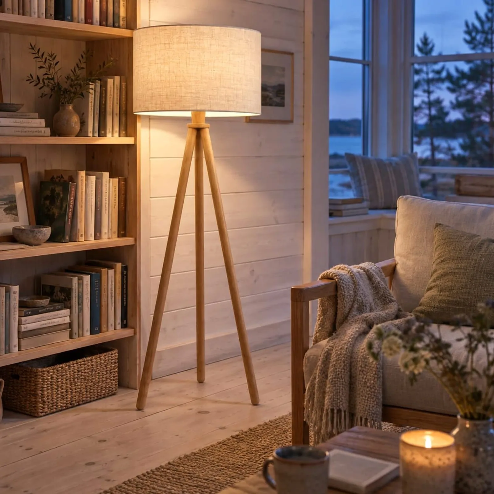 Lampadaire Ö naturel IV - miniature 3