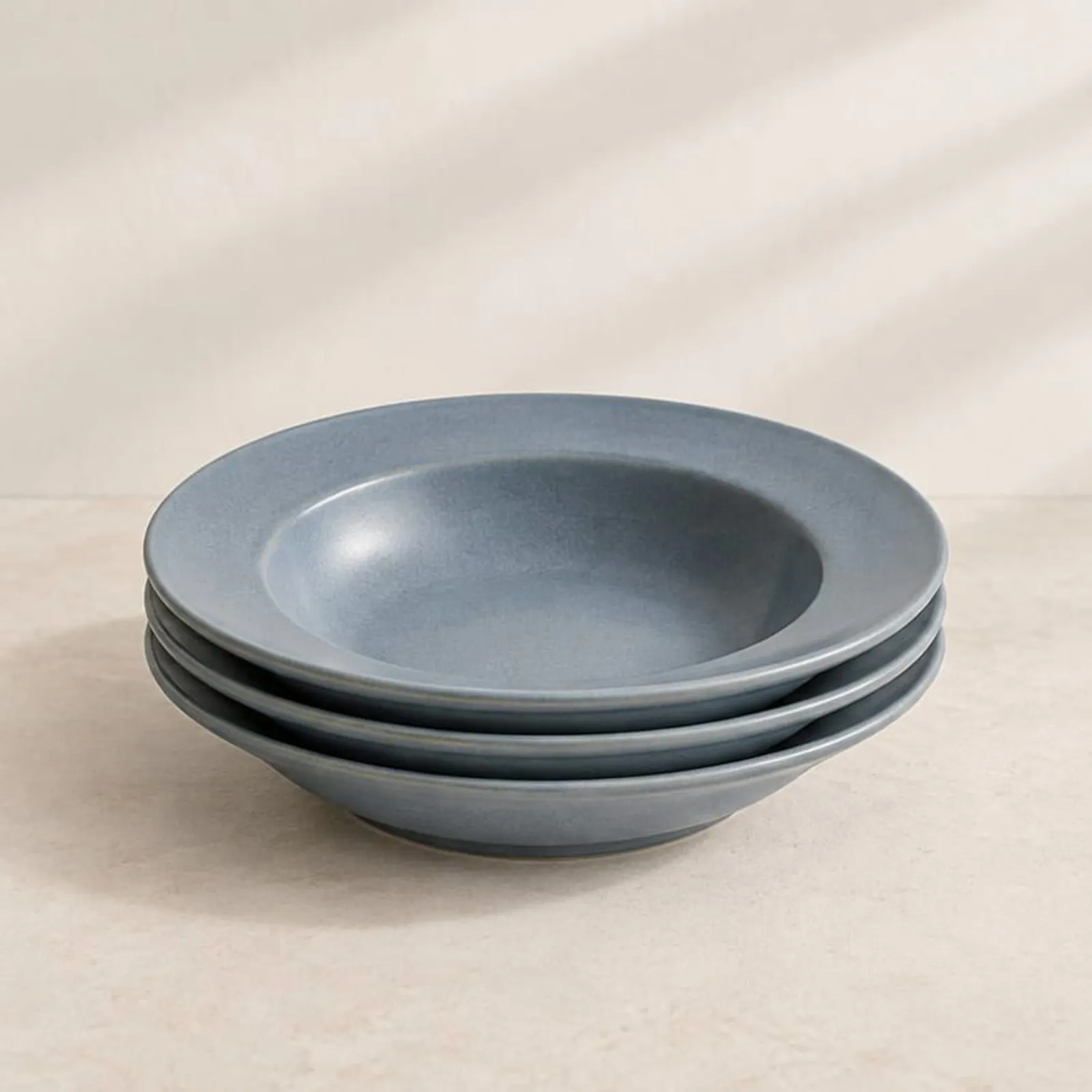 Assiette Lind bleu océan IV