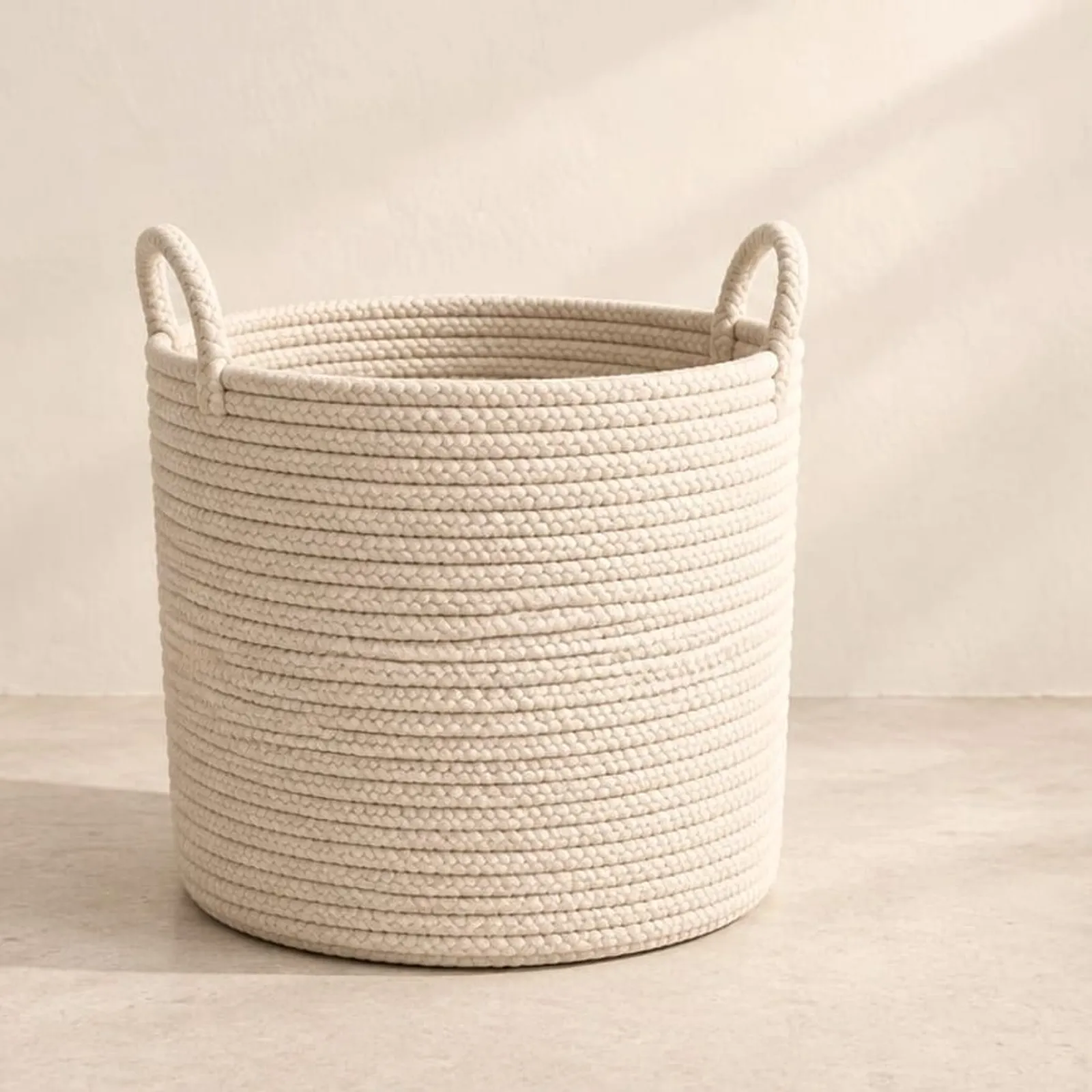 Panier Videt blanc craie