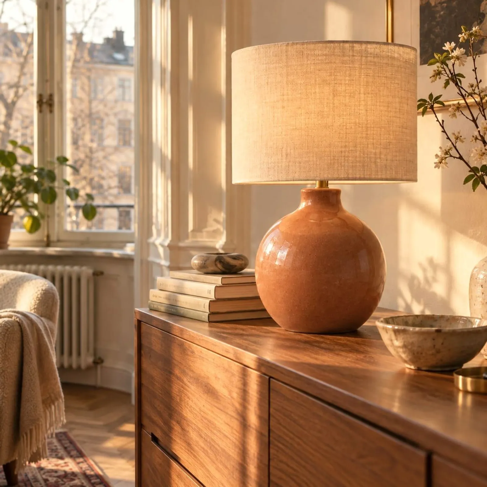 Lampe de table Fors ocre III - miniature 2