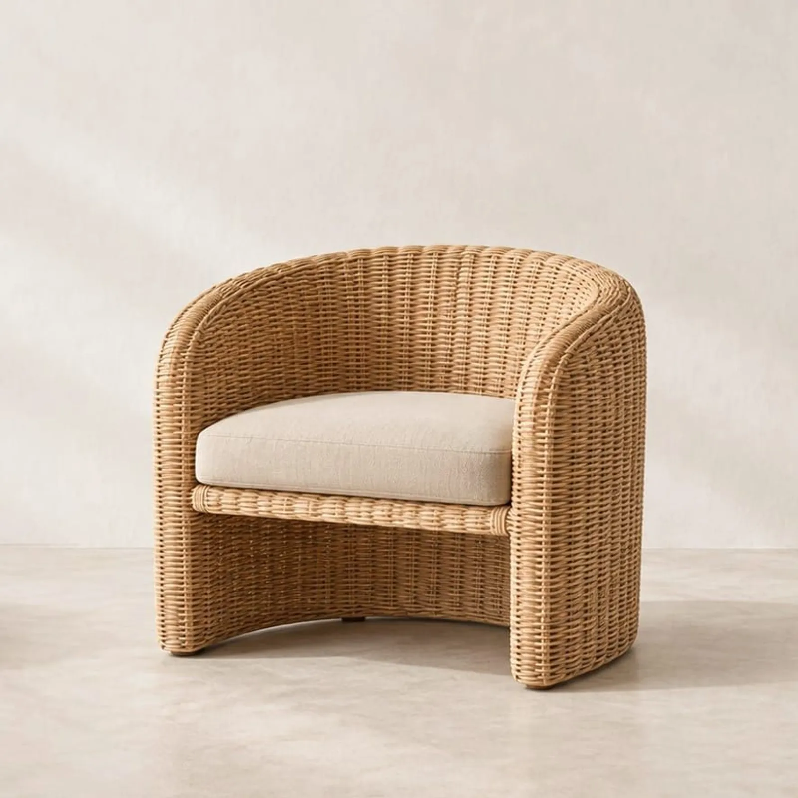 Fauteuil Viken en rotin