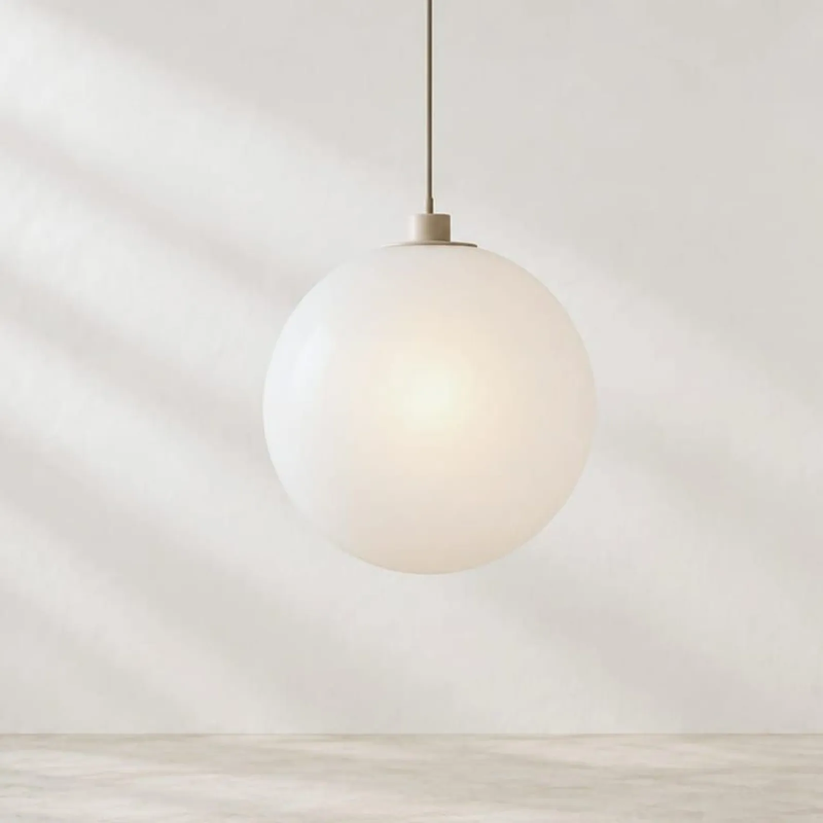 Suspension Linet blanc craie IV - miniature 1