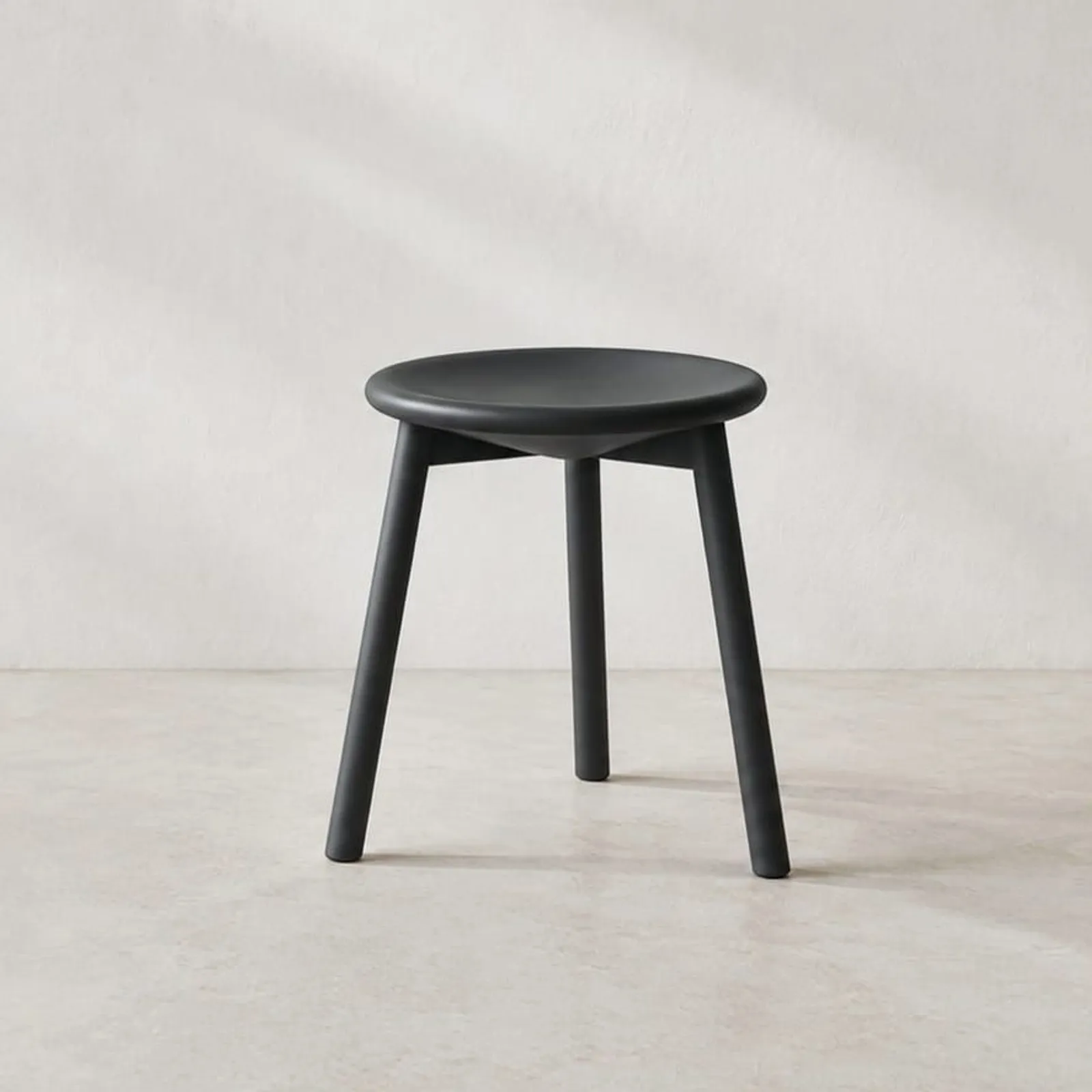 Tabouret Slån charbon