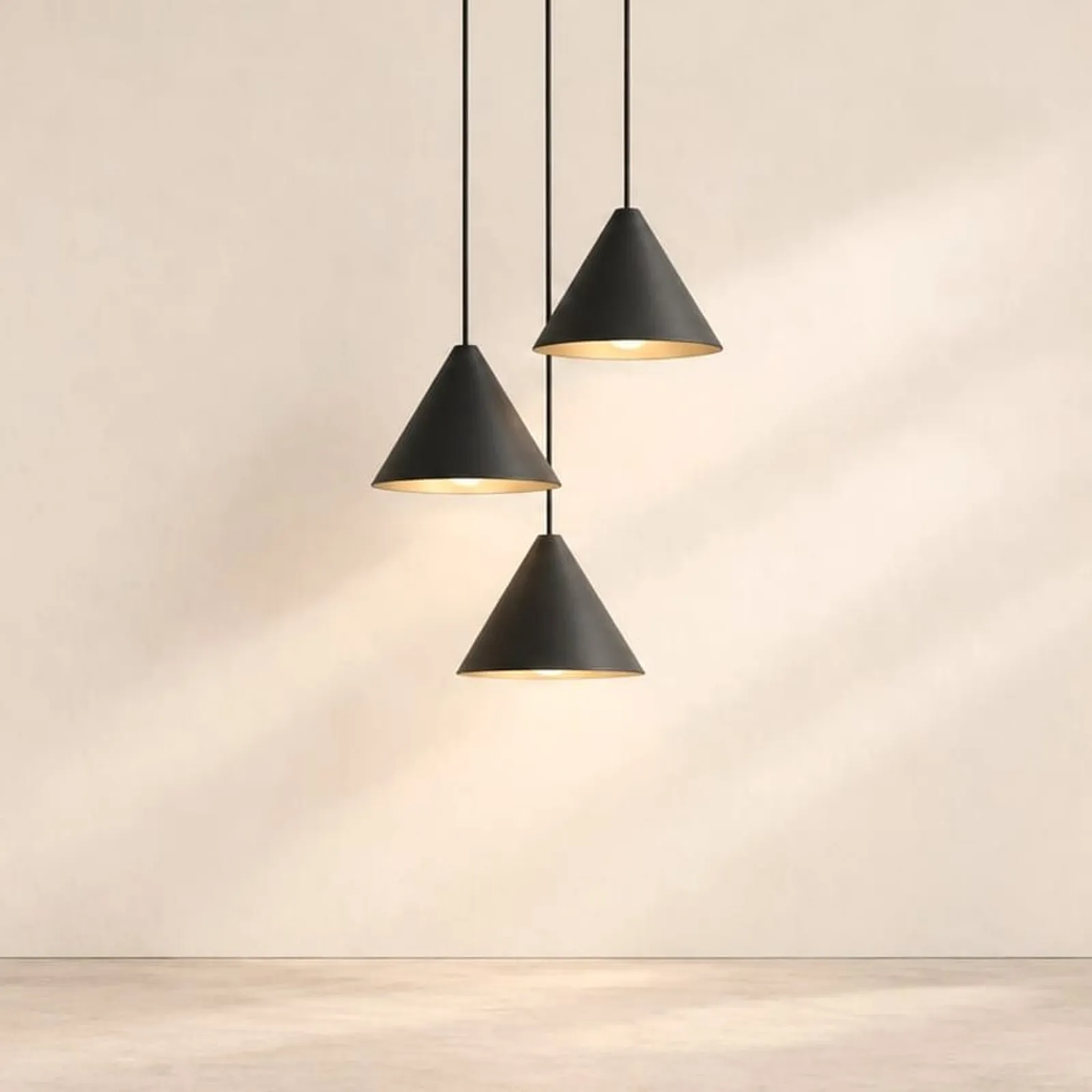 Suspension Humle charbon