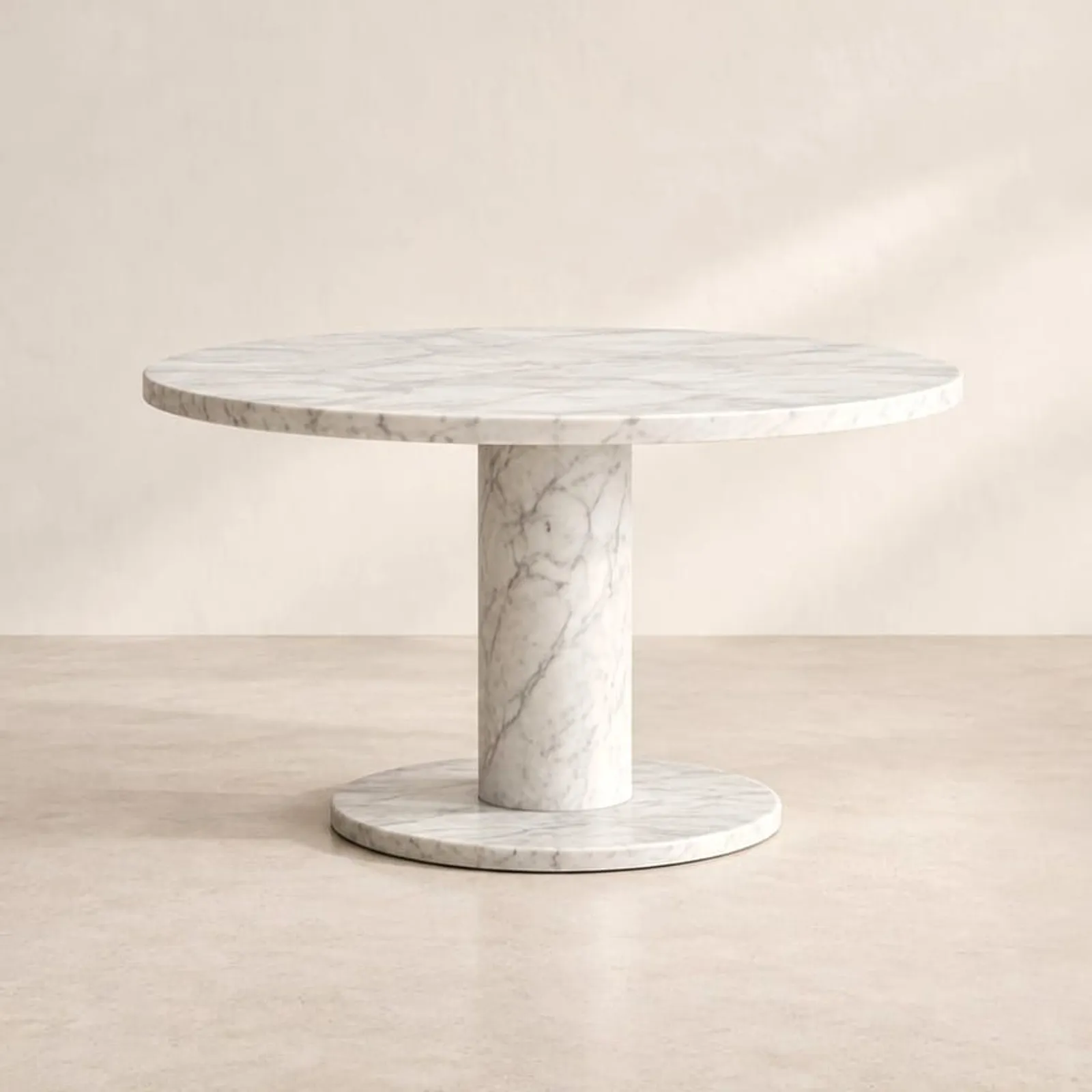Table à manger Fläder blanc craie II