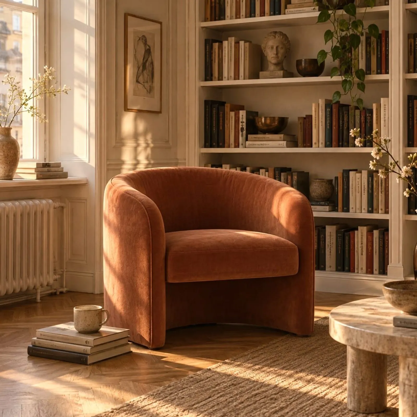 Fåtölj Timjan Natur - miniatyr 2