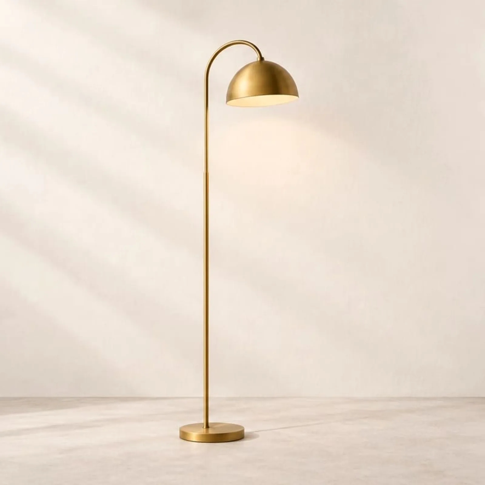 Lampadaire Alm en laiton - miniature 1