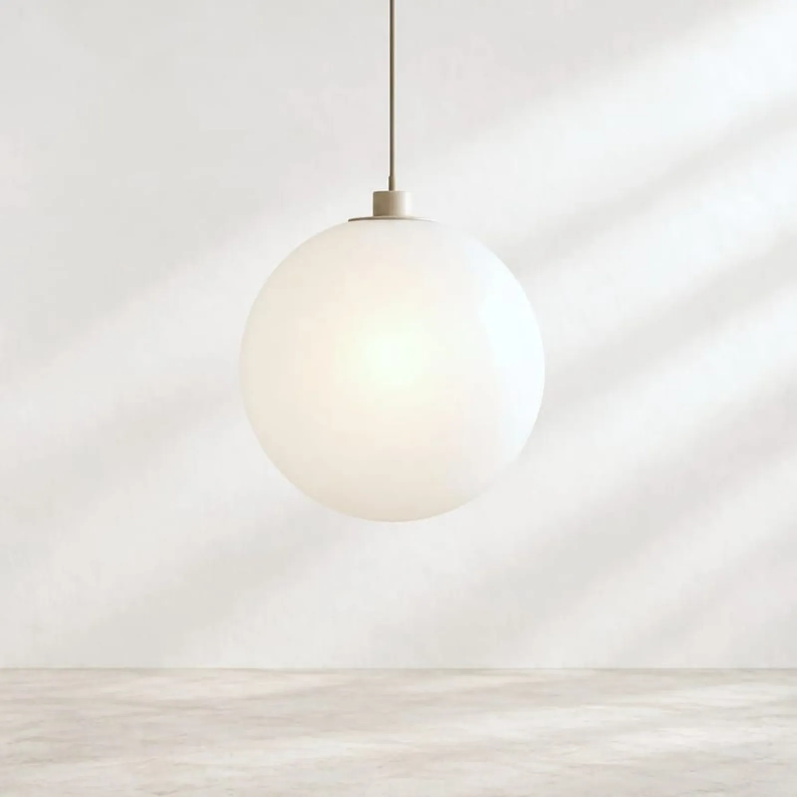 Suspension Tall blanc craie - miniature 1