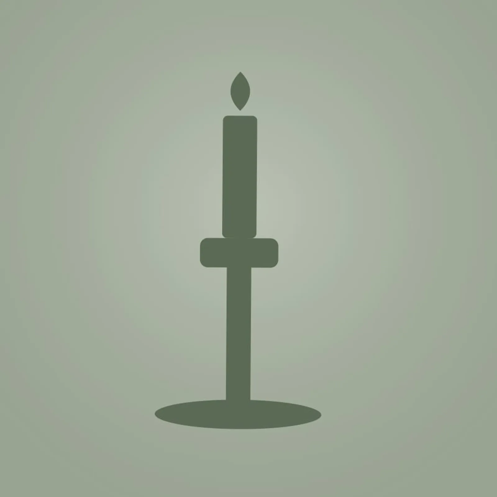 Ljusstake Mossa Stål