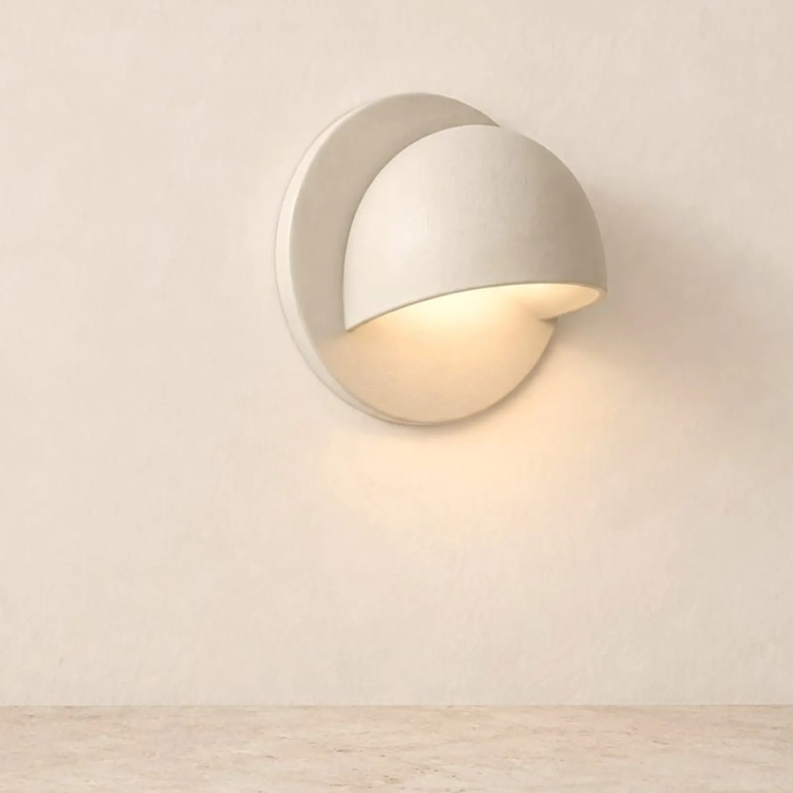 Vägglampa Hägg Kritvit III - miniatyr 2