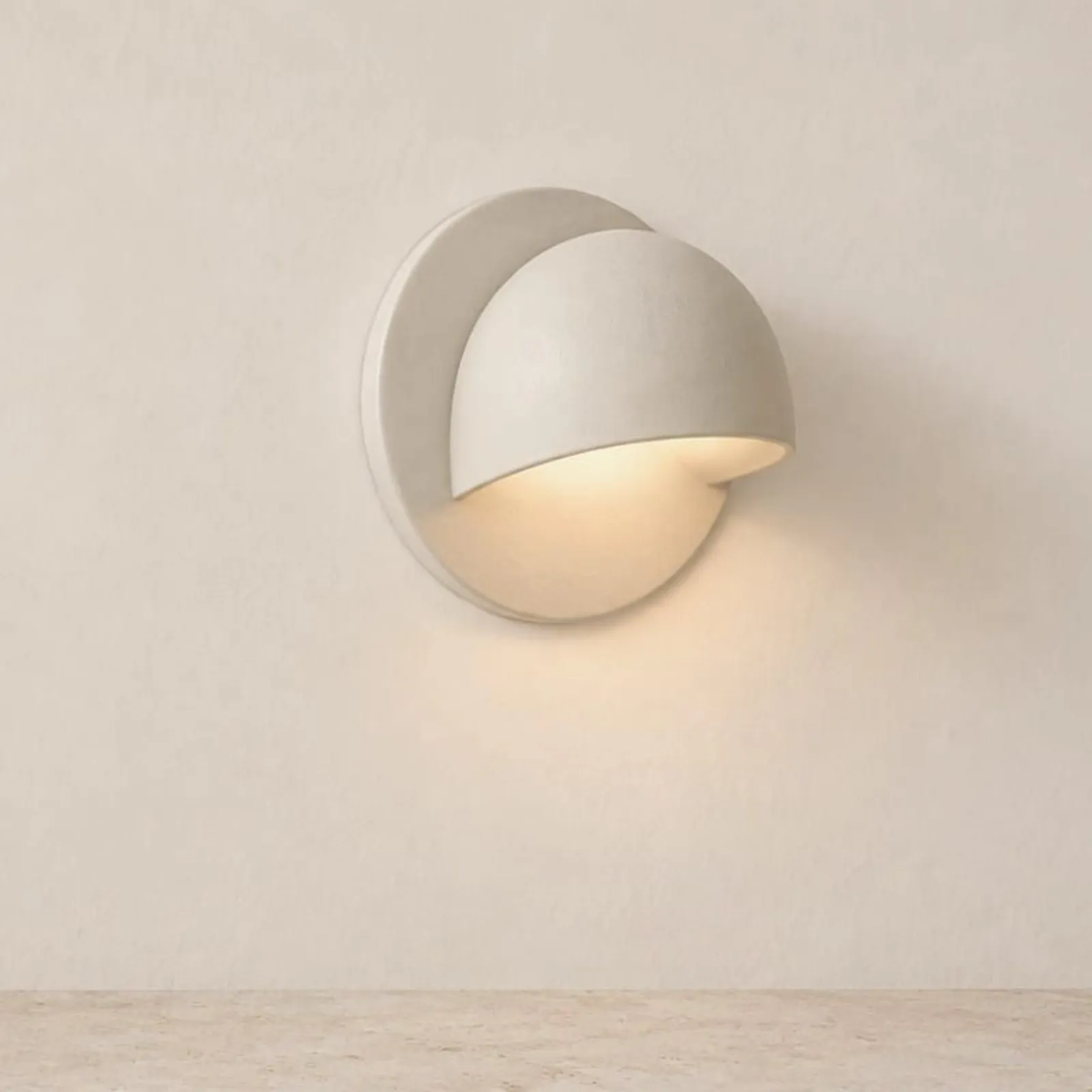 Vägglampa Pors Kritvit III - miniatyr 2
