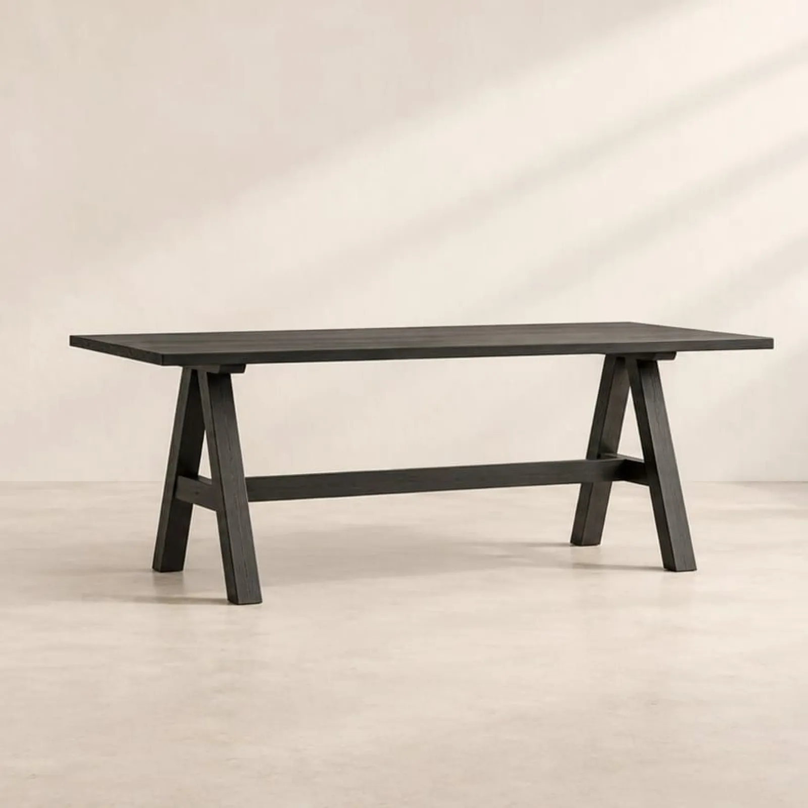 Table à manger Hedern charbon