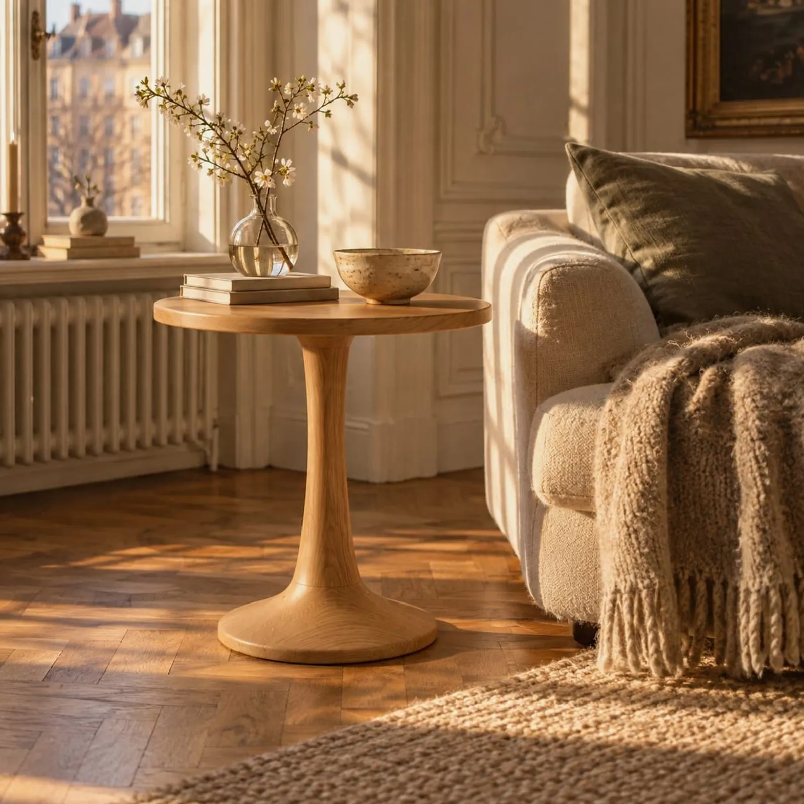 Table d’appoint Hamn en laiton - miniature 2