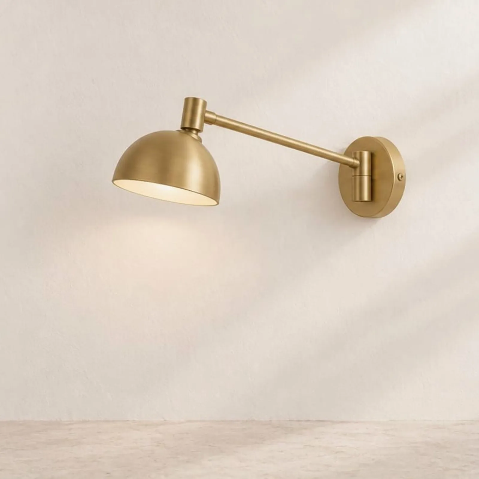 Vägglampa Vete Ockra IV - miniatyr 1