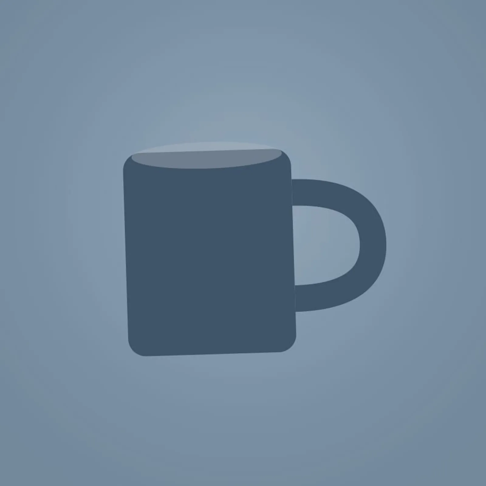 Mugg Oxel Havsblå