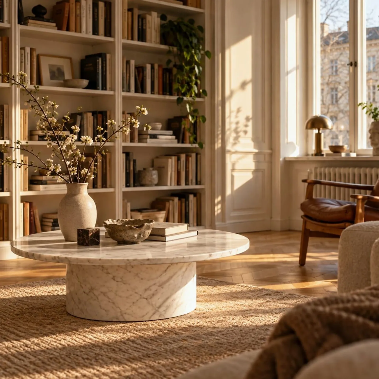 Table basse Näs blanc craie - miniature 2