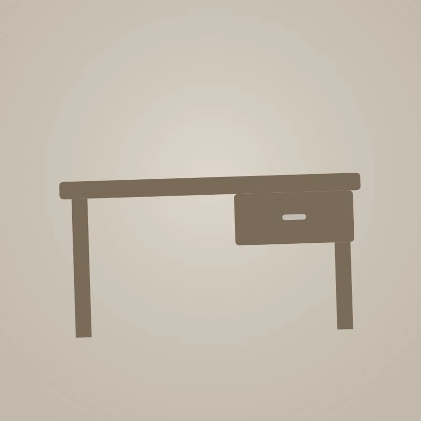 Skrivbord Vide Ask