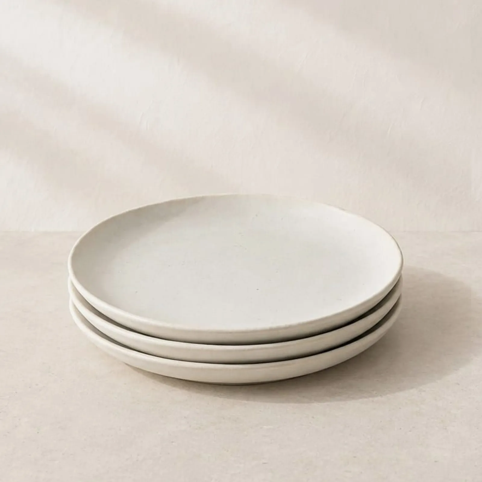 Assiette Bränna blanc craie - miniature 1