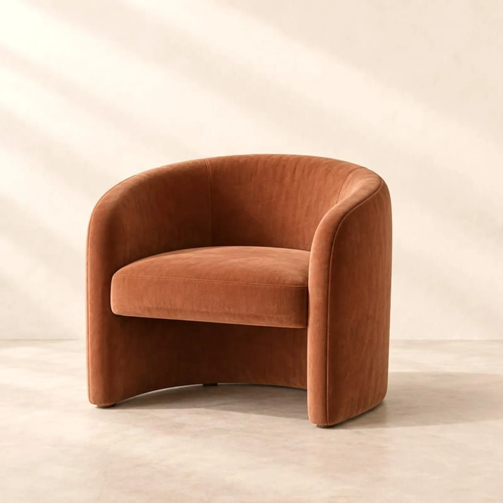 Fauteuil Oxel rouille