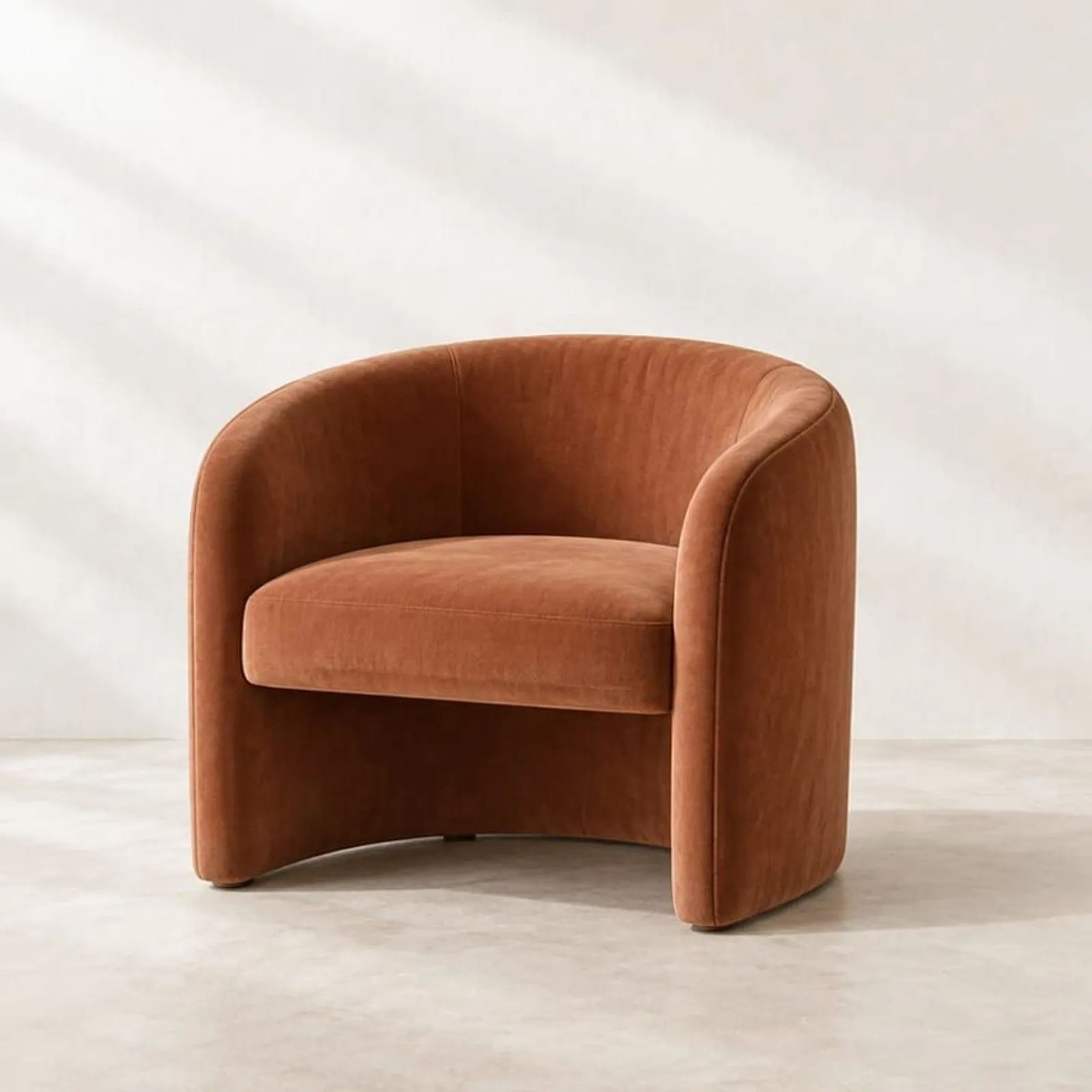 Fauteuil Hägg rouille II