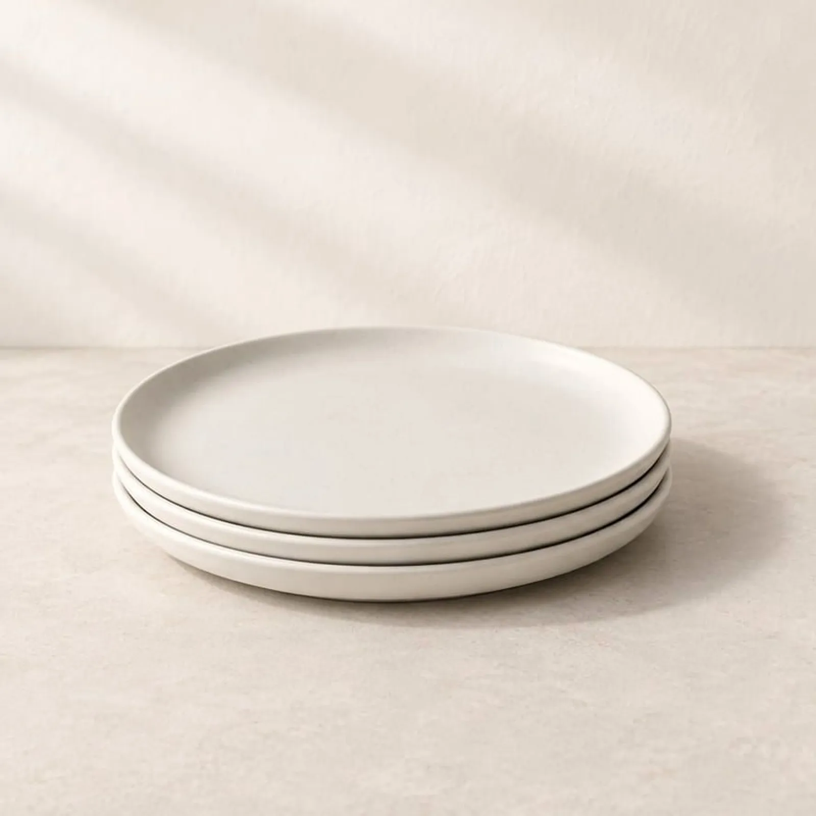 Assiette Grund blanc craie - miniature 1