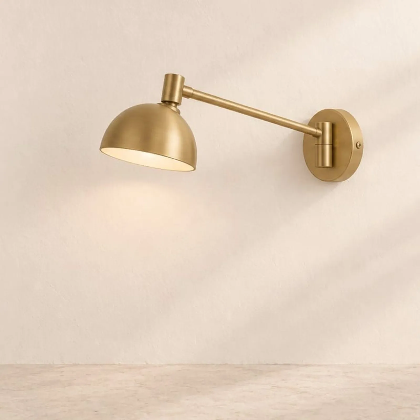 Vägglampa Klippa Ockra IV - miniatyr 1