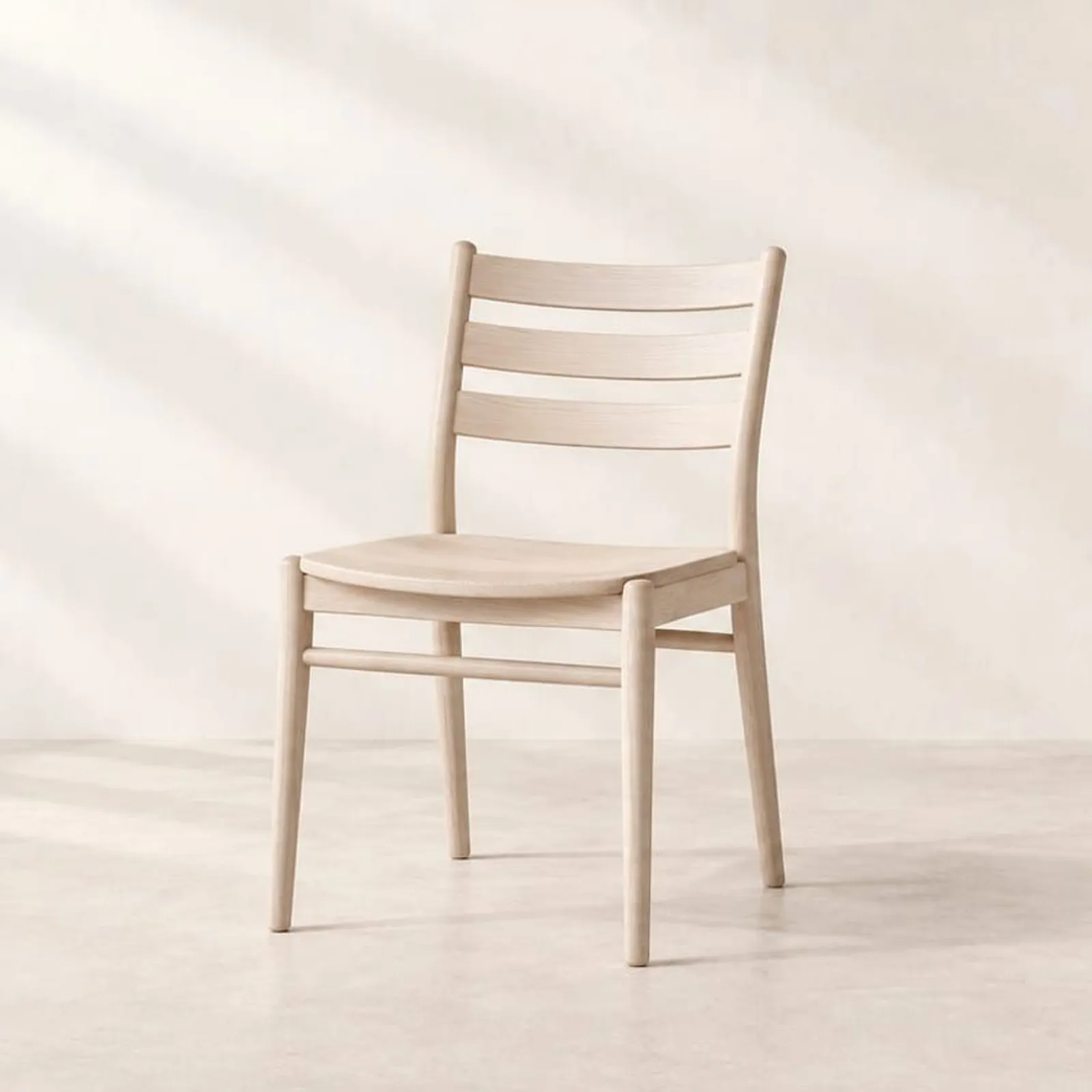 Chaise Skogen blanc craie V