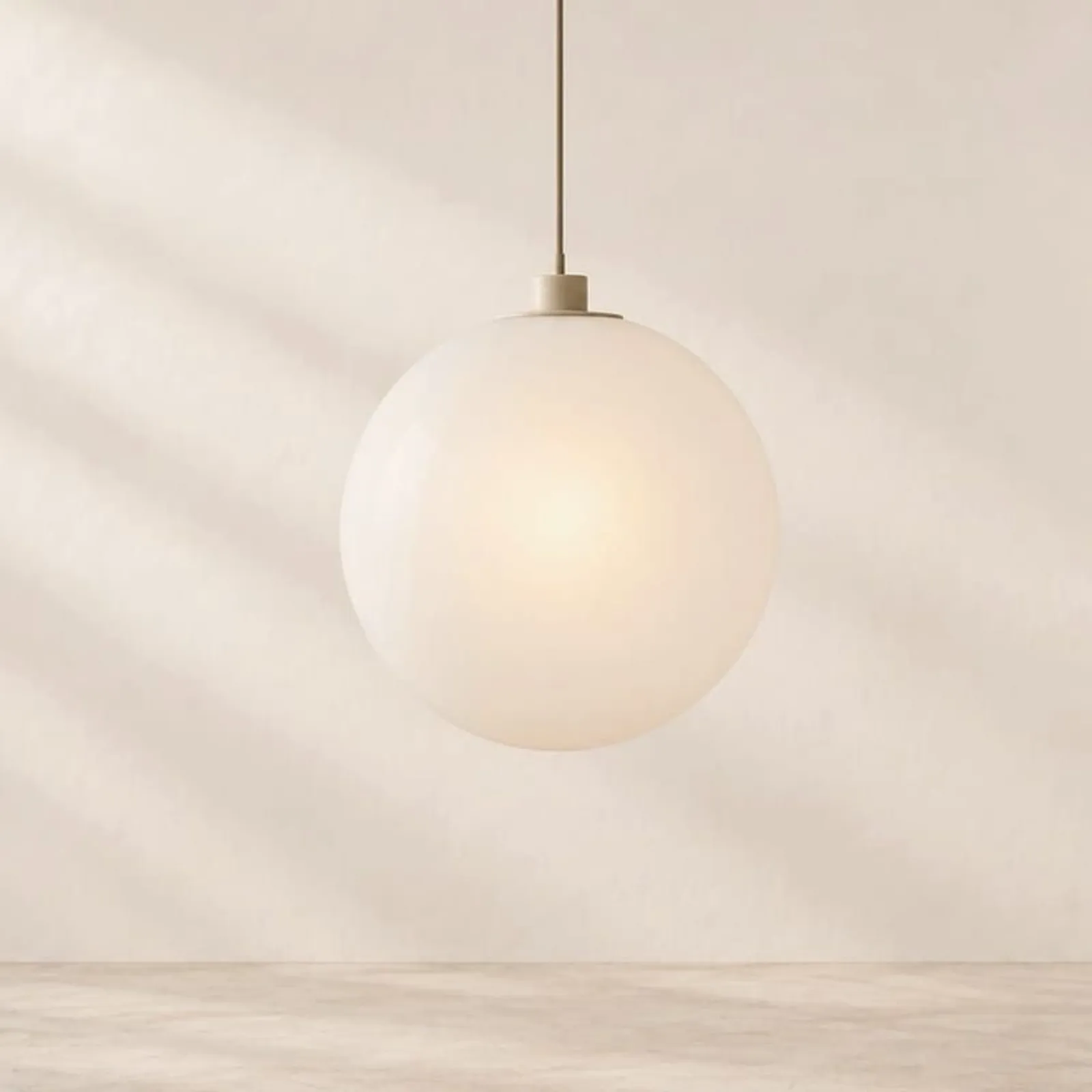 Suspension Bränna blanc craie II - miniature 1