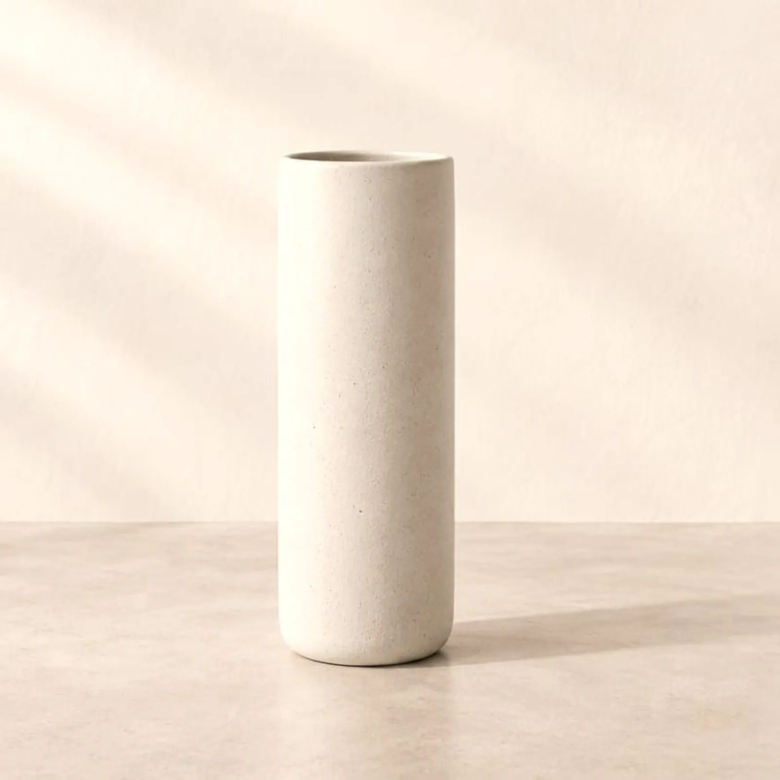 Vase Strand blanc craie VI