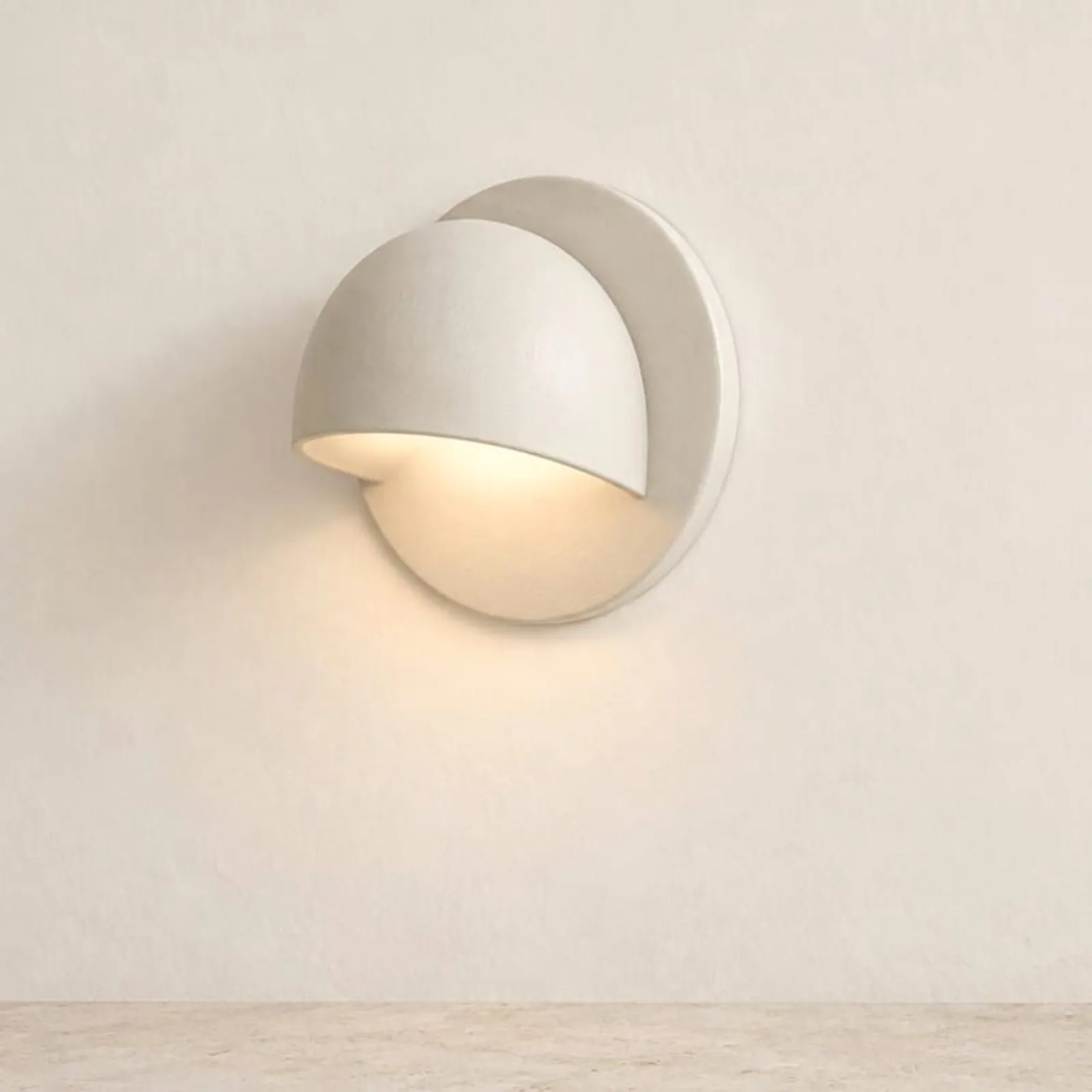 Vägglampa Öland Kritvit II - miniatyr 2
