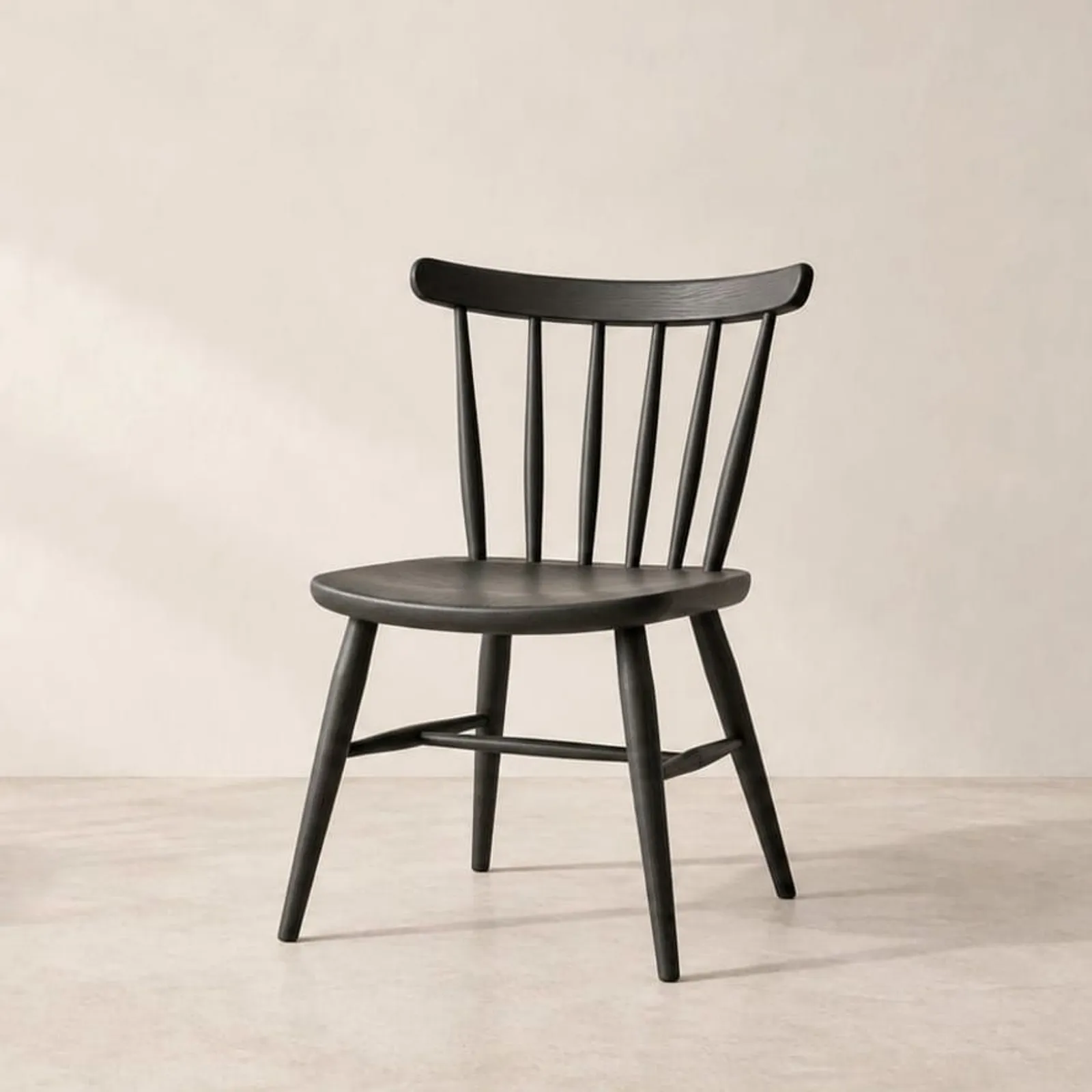 Chaise Fors charbon II - miniature 1