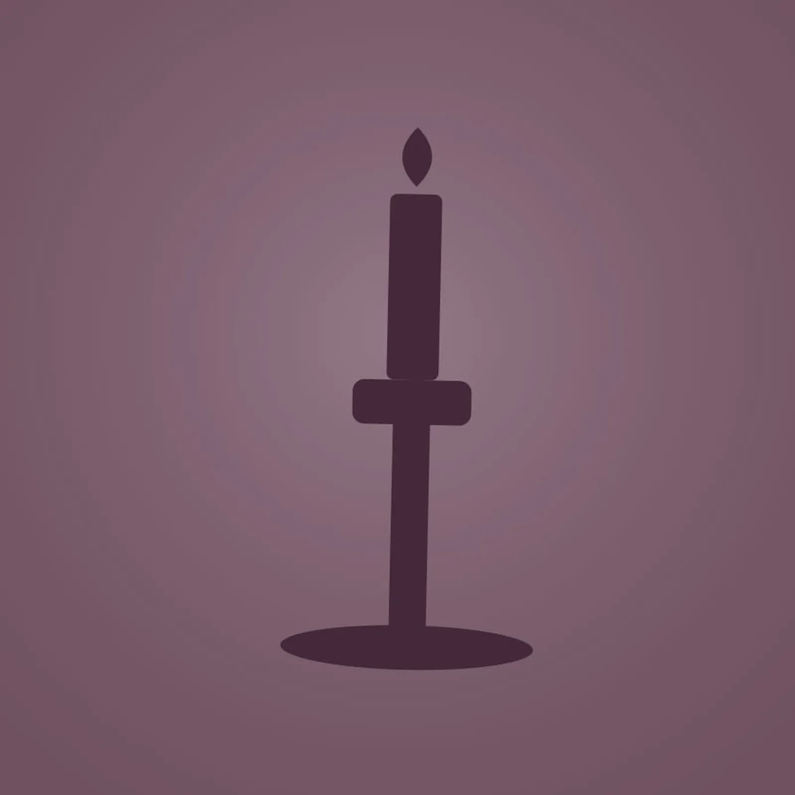 Ljusstake Råg Plommon