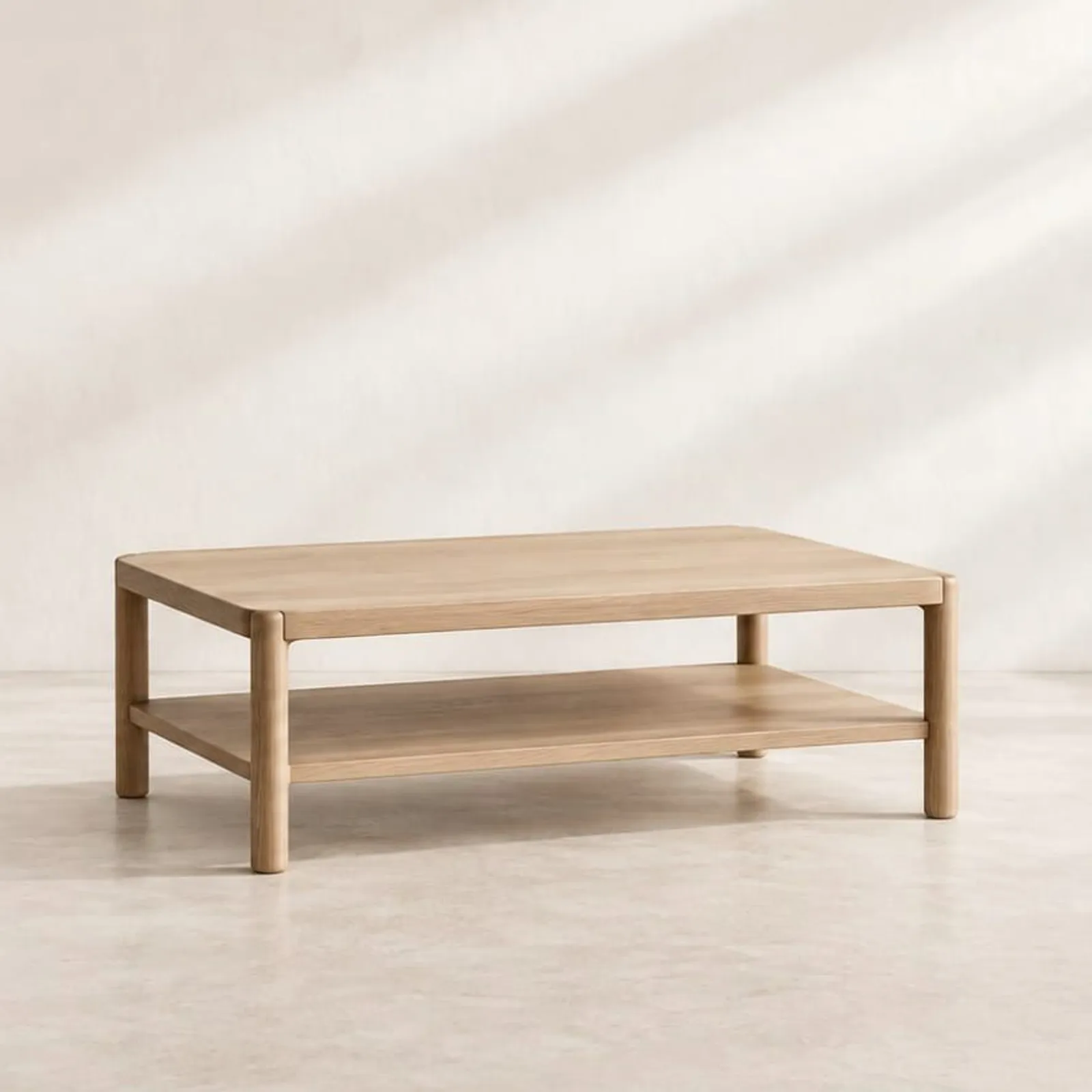 Table basse Ljungen en chêne - miniature 1