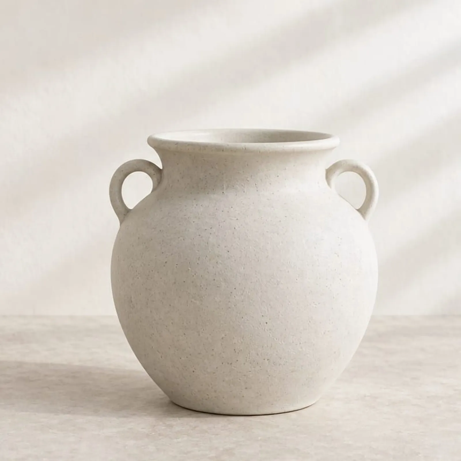 Vase Pors blanc craie VIII