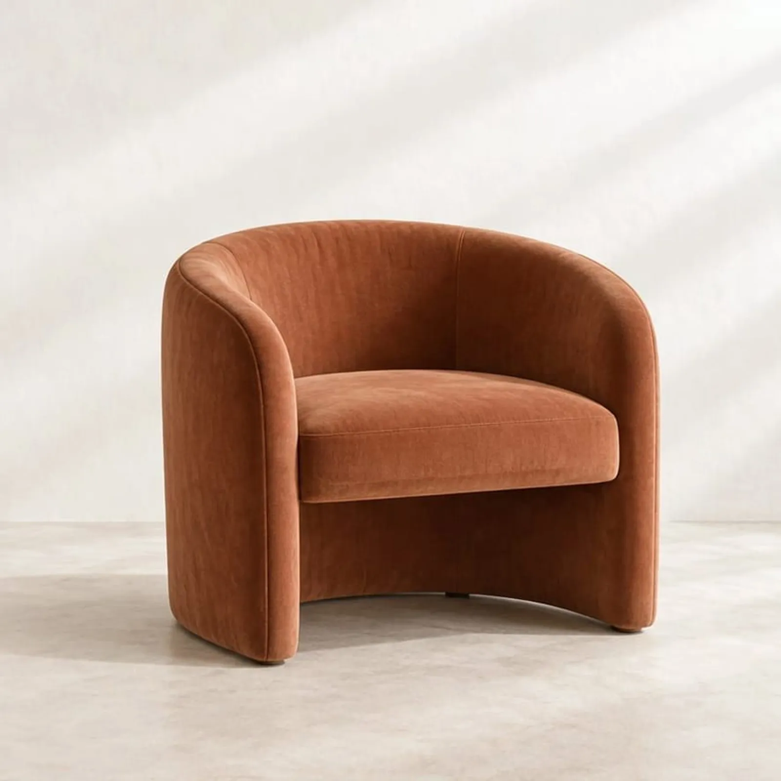 Fauteuil Fläder rouille III