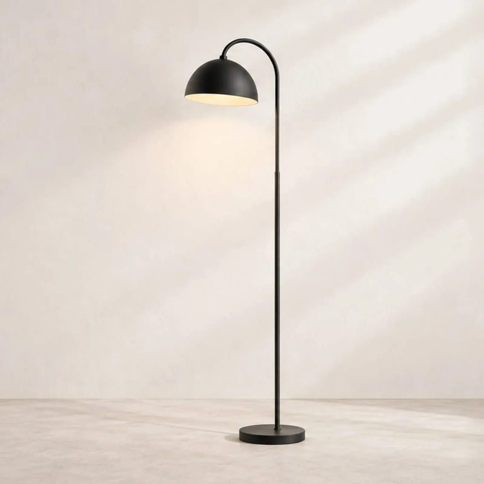 Lampadaire Lind en acier - miniature 1