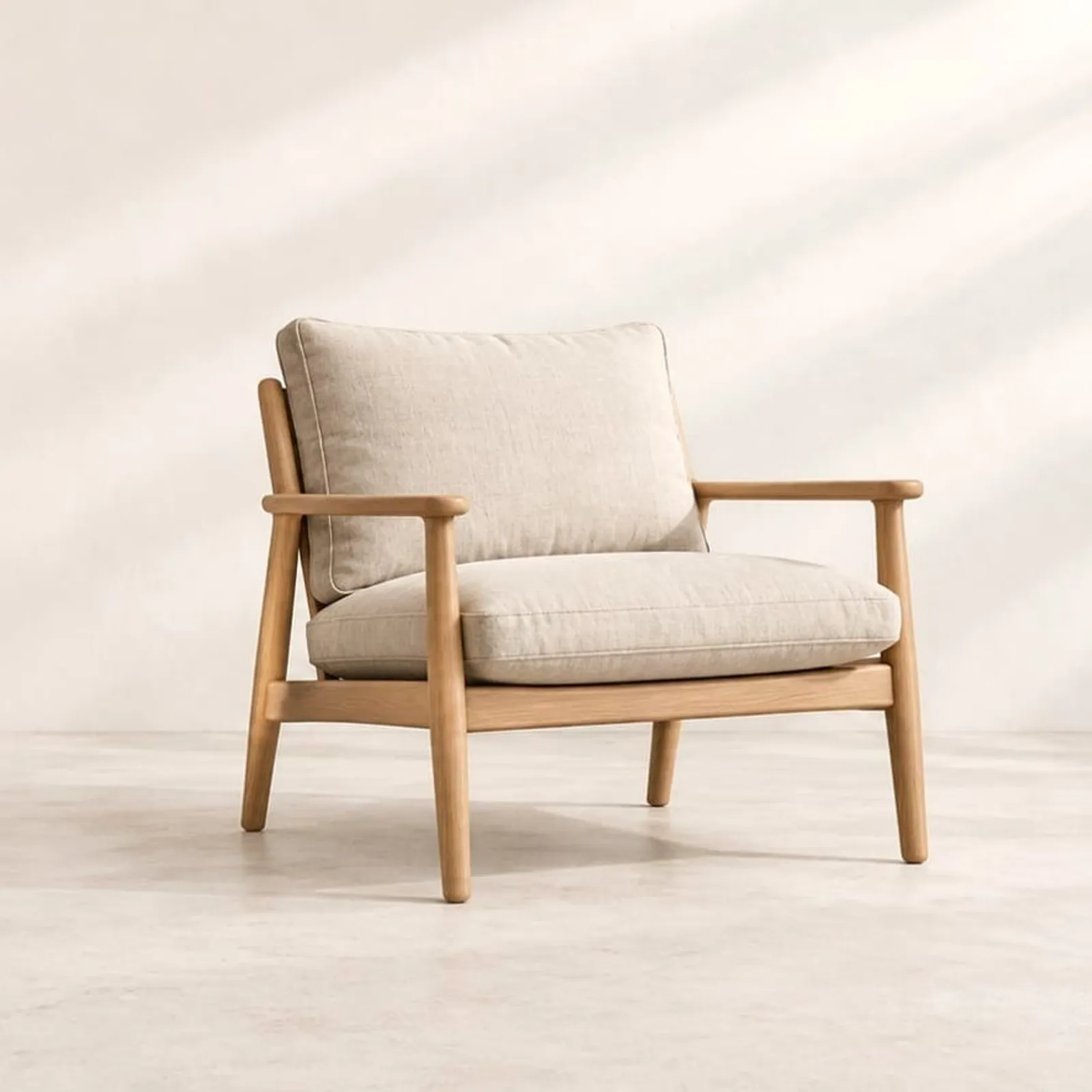 Fauteuil Råg lin III - miniature 1