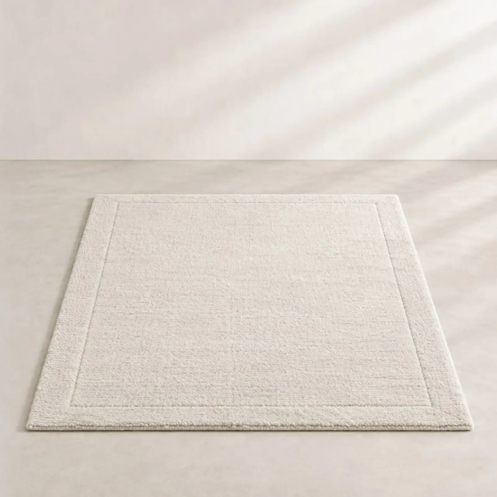 Tapis Udde blanc craie