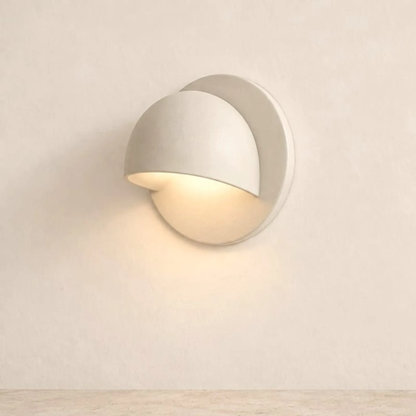 Vägglampa Hägg Kritvit V - miniatyr 2