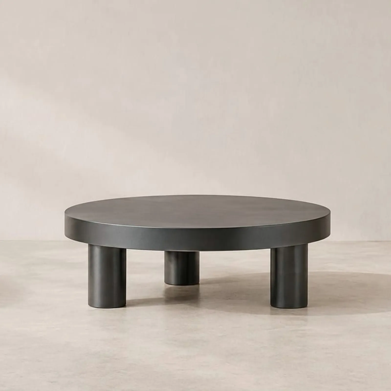 Table basse Fjäll en acier
