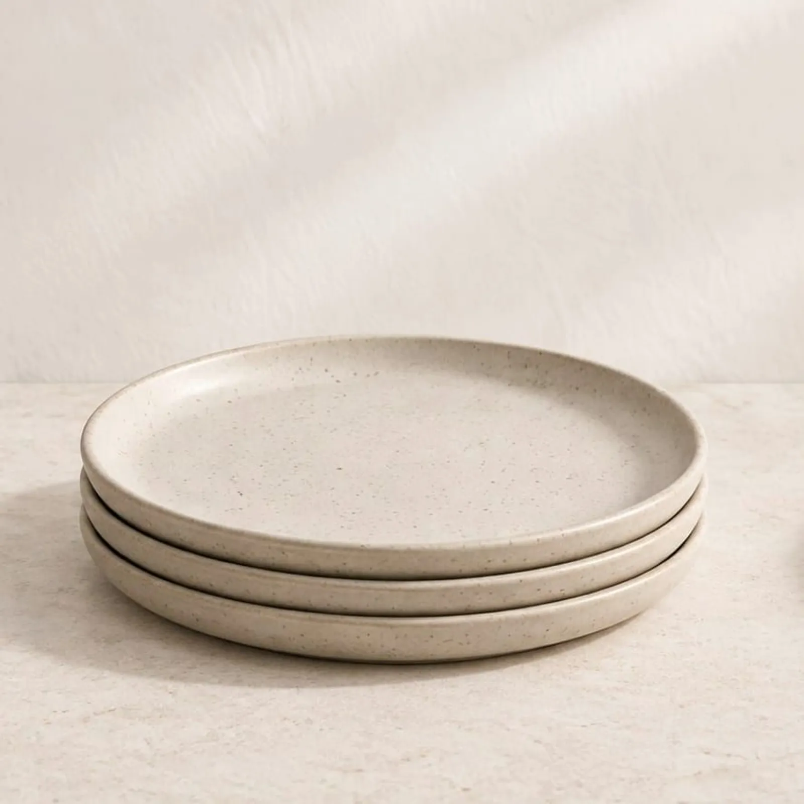 Assiette Sund sable - miniature 1