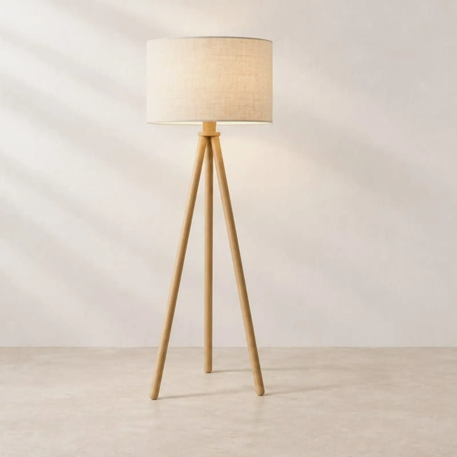 Golvlampa Sarek Natur V - miniatyr 1