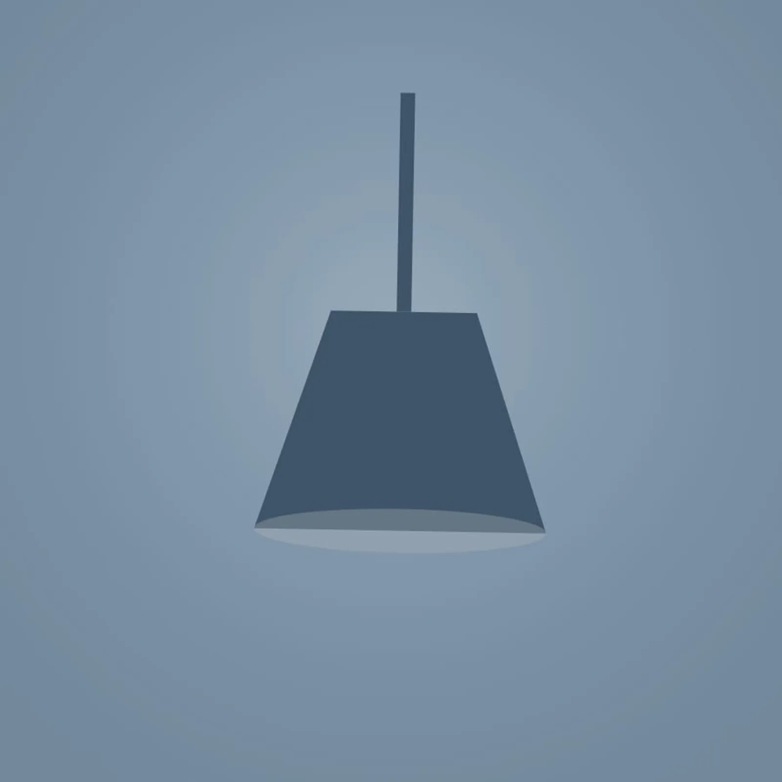 Taklampa Fors Stål