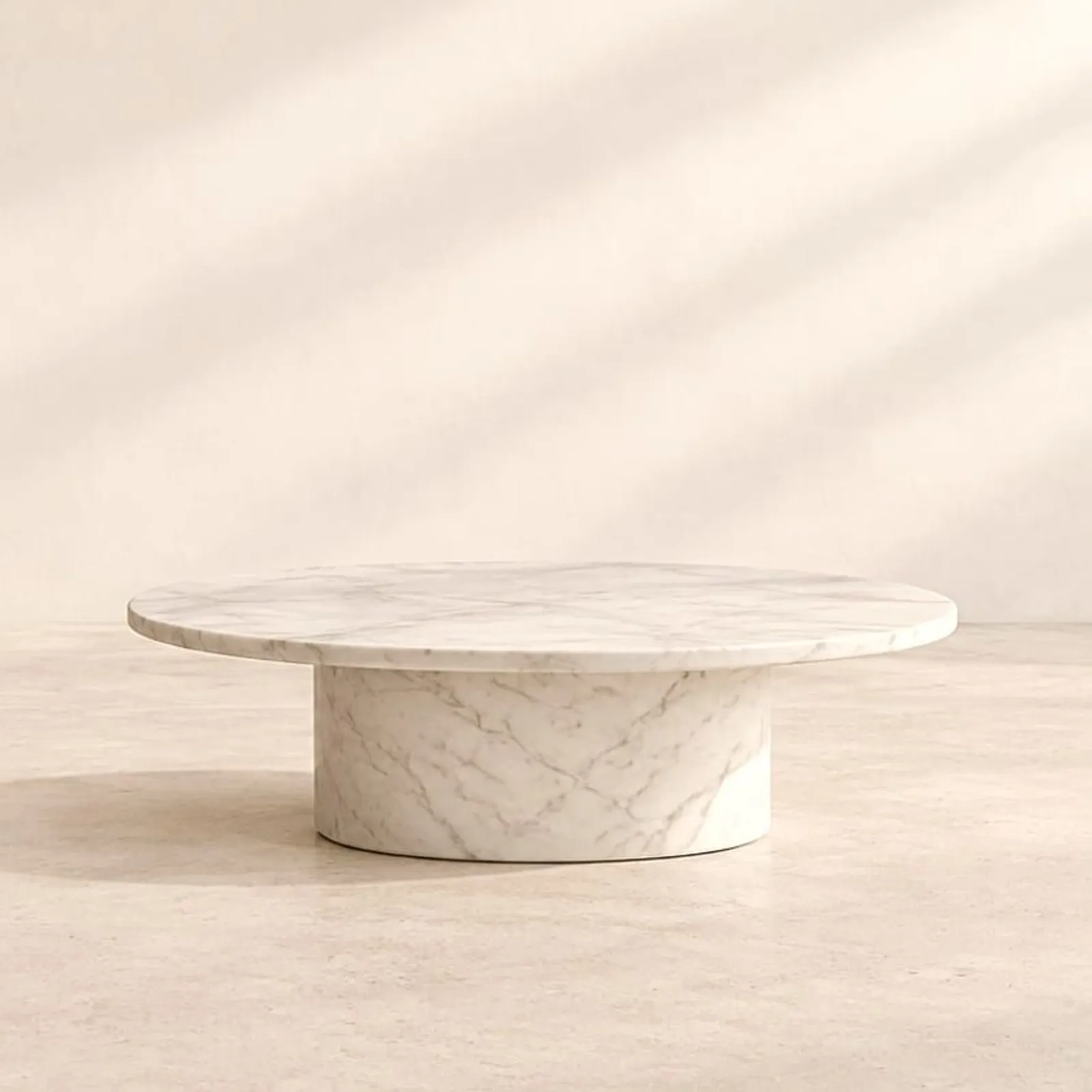 Table basse Dal blanc craie - miniature 1