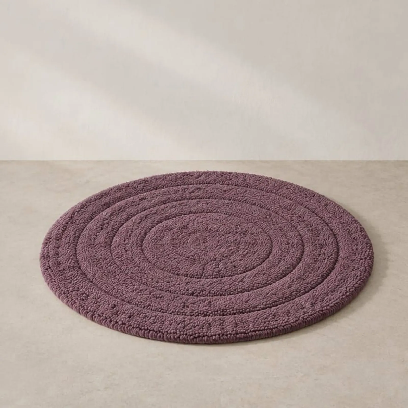 Tapis de bain Ljungen prune