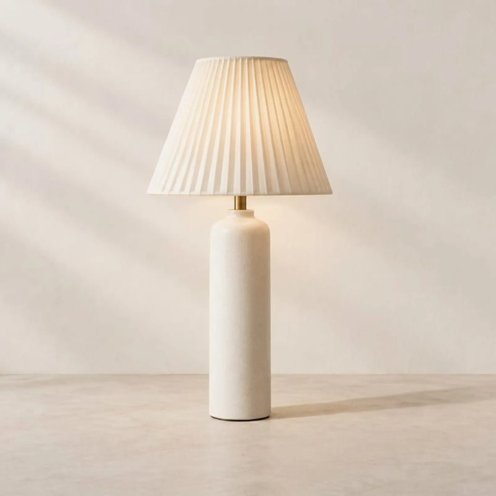 Lampe de table Sund en grès - miniature 1