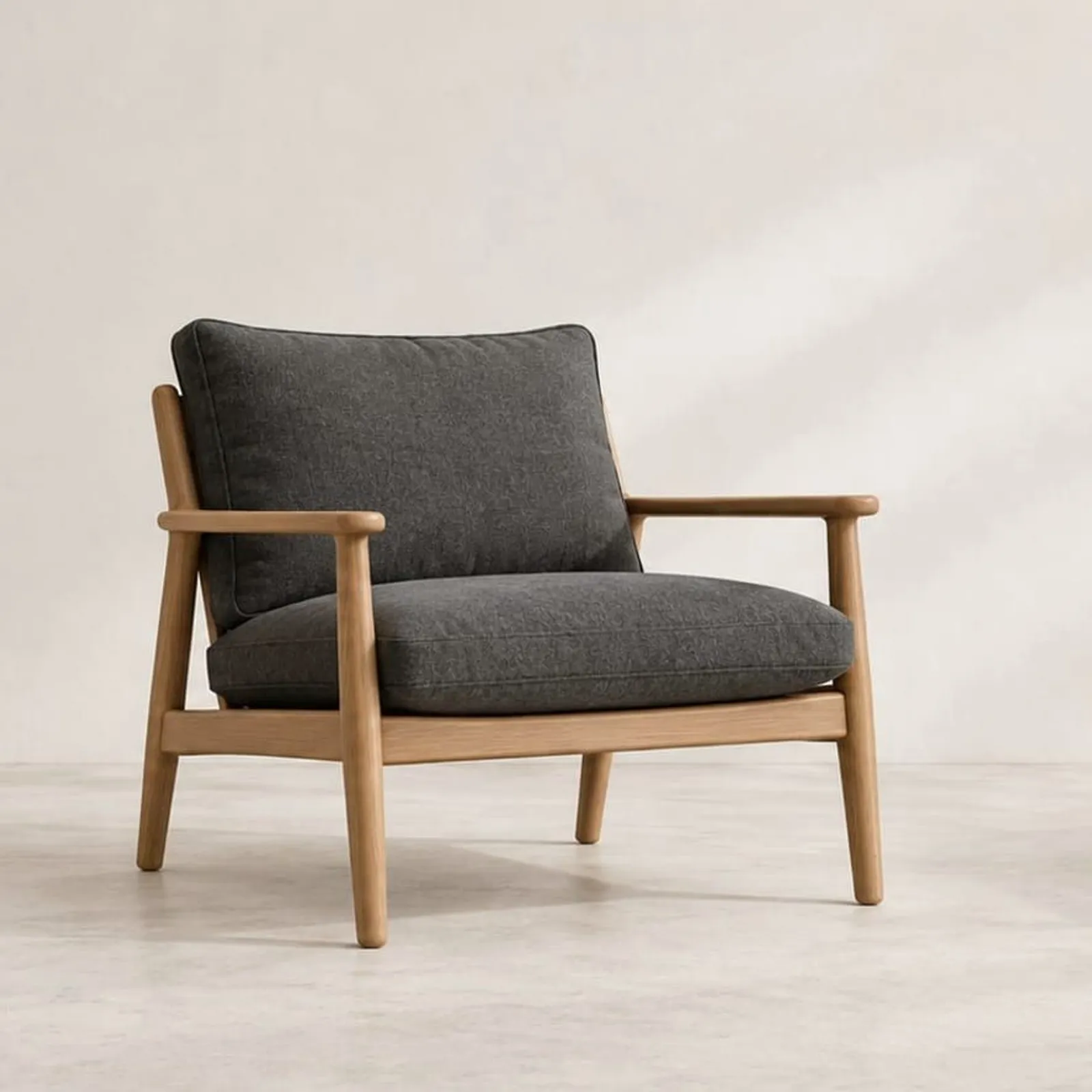 Fauteuil Holm charbon II - miniature 1