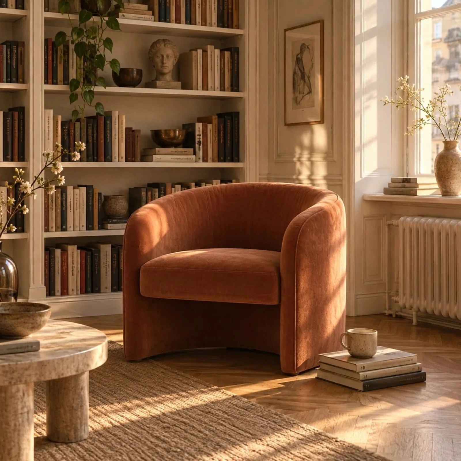 Fauteuil Timjan rouille III - miniature 2