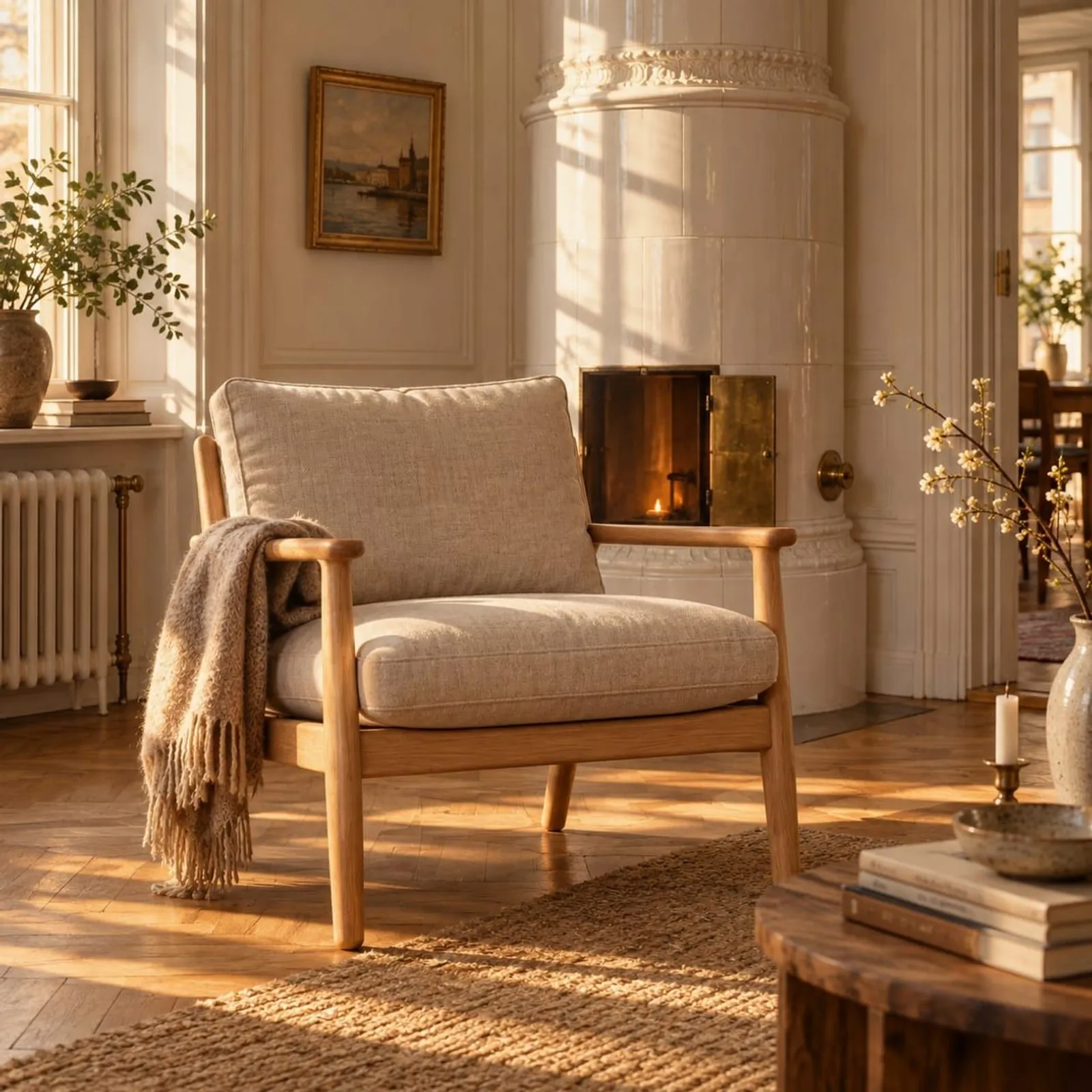 Fauteuil Kulle lin V - miniature 2
